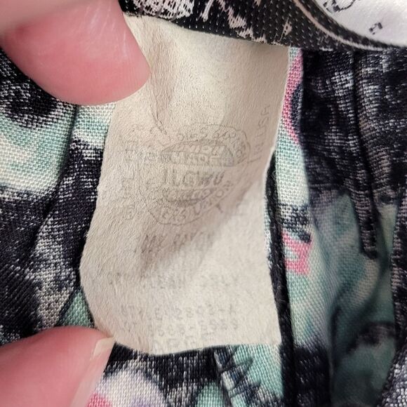 VINTAGE 90s moody floral dark cottagecore pull on midi skirt M - Picture 5 of 7